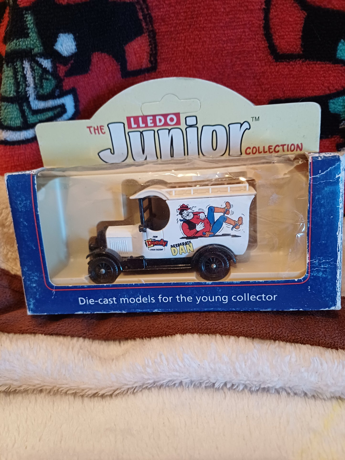 LLEDO Morris van featuring Desperate Dan Damaged Box