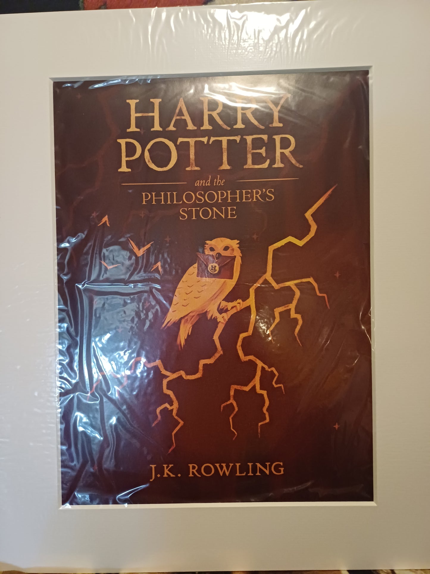 Harry Potter and the Philosopher's Stone by Olly Moss Pottermore 18" x 24" inches