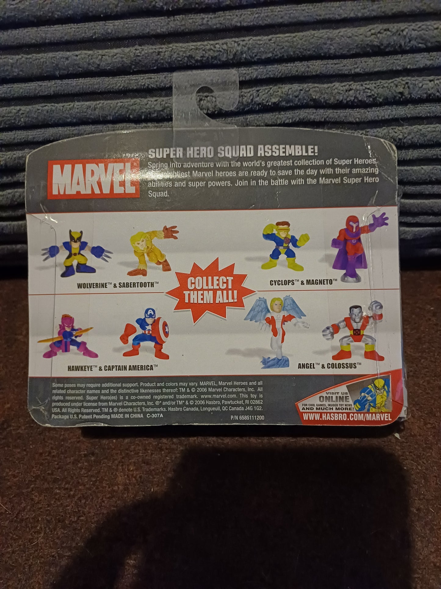 Marvel Super Hero Squad action figure 2-pack featuring Cyclops and Magneto from Series 1