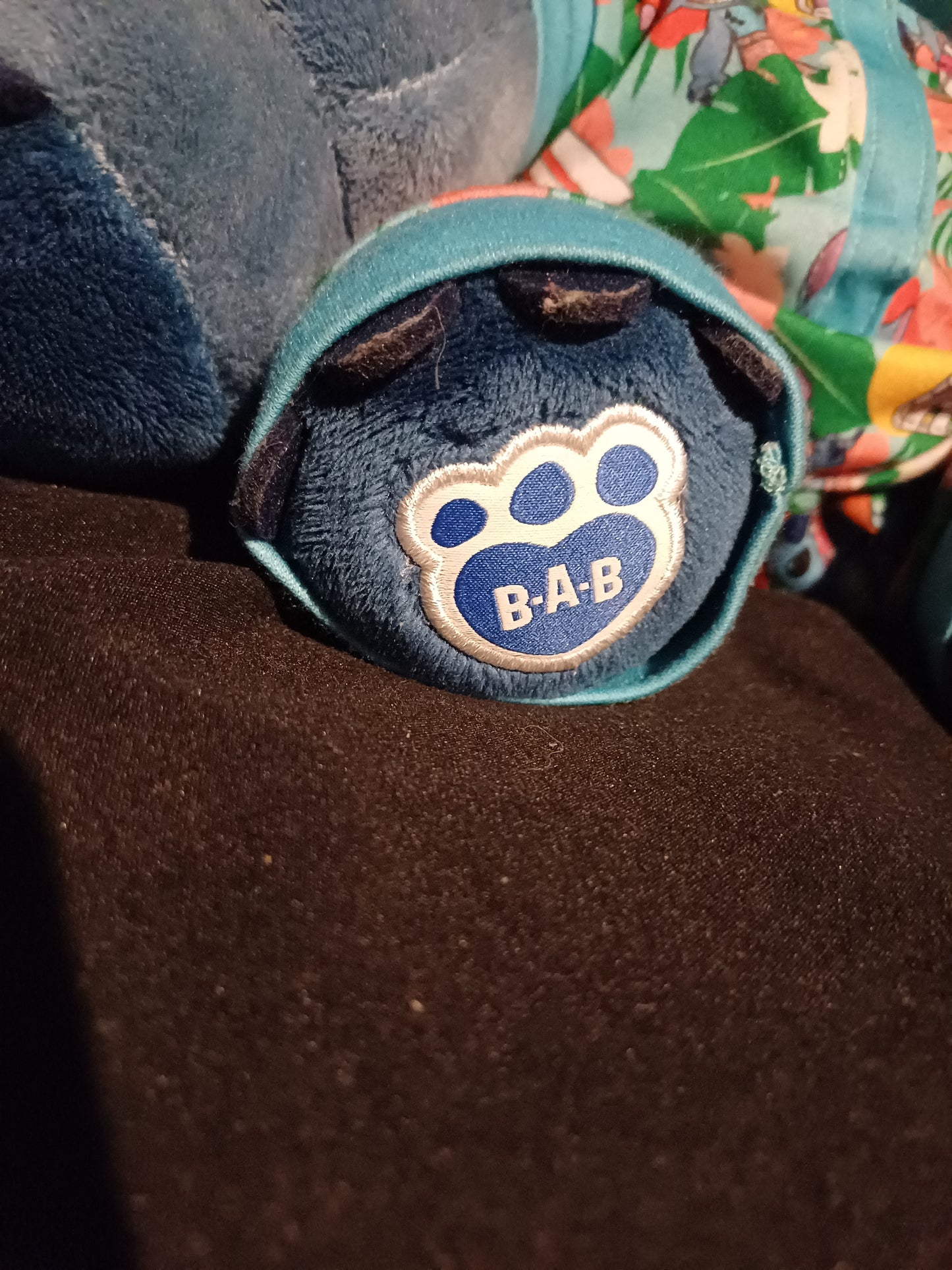 Build A Bear Stitch Plush Disney Lilo & Stitch Soft Toy with Hawaiian Shirt BAB