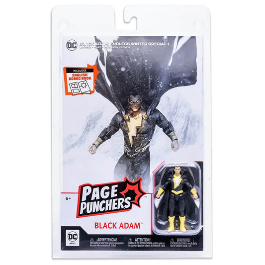 DC Direct: Page Punchers - Endless Winter Comic and Black Adam 3 Inch Action Figure