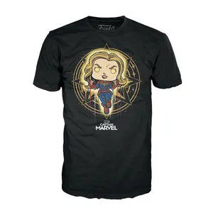 Pop Funko T-shirt Captain Marvel