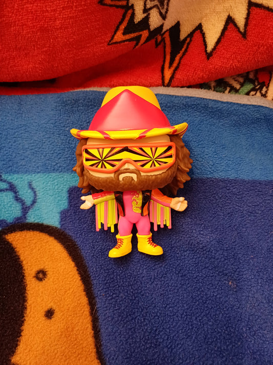 Loose Funko Pop! WWE figure "Macho Man" Randy Savage.