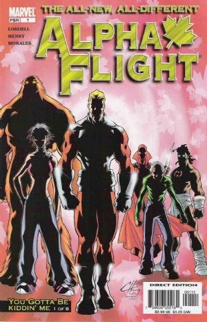 Alpha Flight #1 - Marvel Comics - 2004