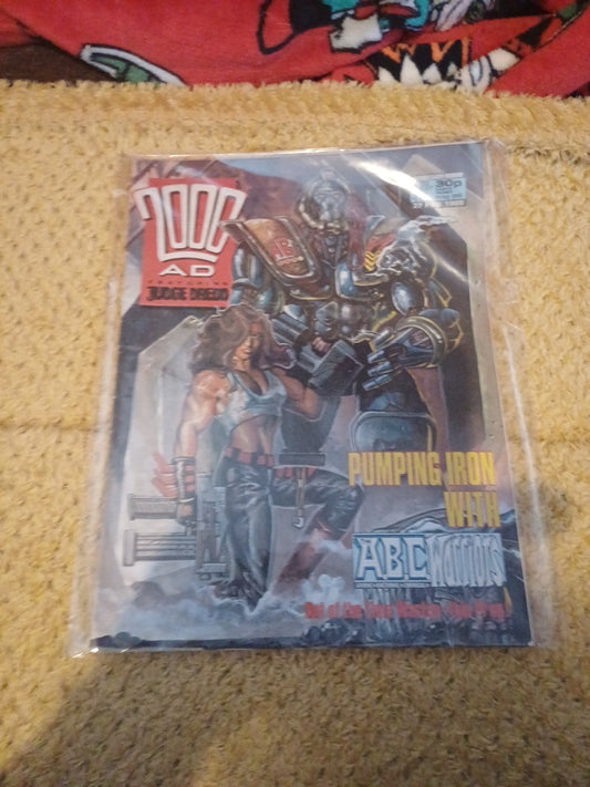 2000AD Comic Issue Prog #563 27/02/88 February 27th 1988 ABC Warriors Pumping