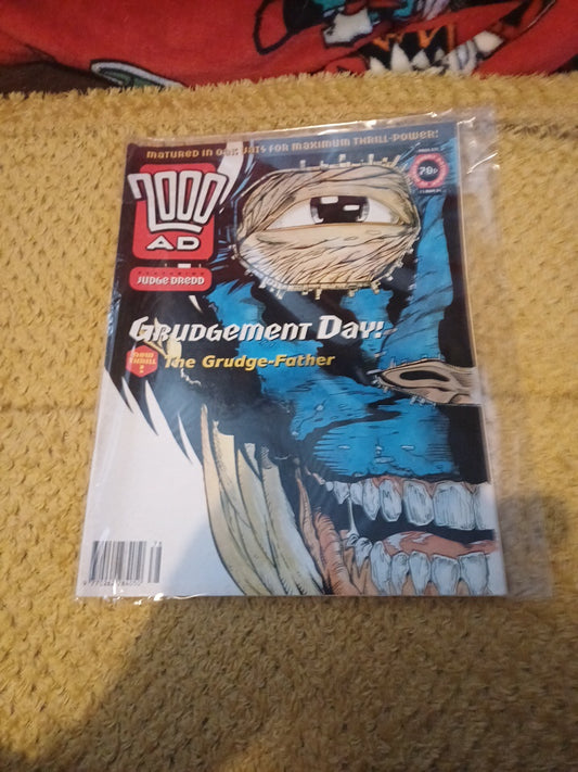 2000 AD Prog #878 UK Comic book Magazine Size Judge Dredd Rogue Trooper 6 CT9