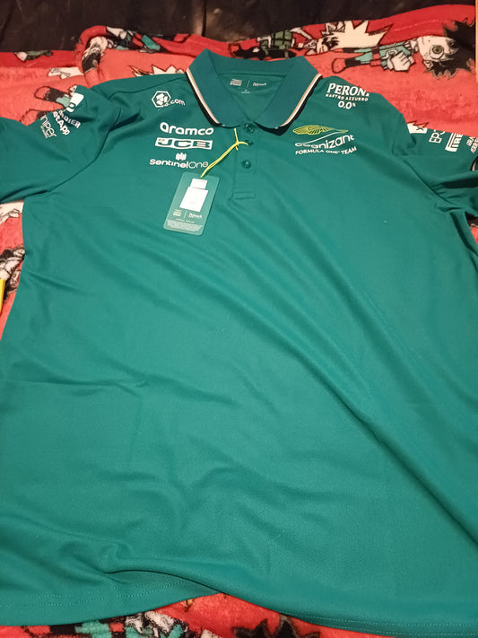 Aston Martin F1 - Team Issue Polo Shirt