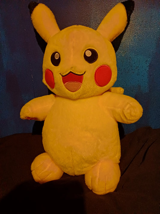 Build A Bear Workshop BAB - Pokemon Pikachu 16” Plush Soft Toy Cuddly Bear
