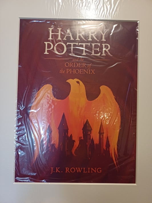 Harry Potter and the Order Of The Phoenix by Olly Moss Pottermore 18" x 24" inches