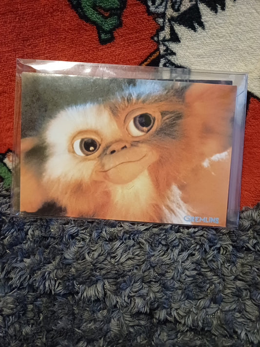 GREMLINS GIZMO PACK OF 12 GREETING CARDS 3x4 NEW OFFICIAL NECA PLAIN INSIDE