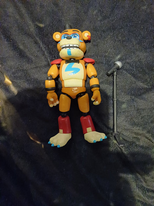 Funko Action Figure: Five Nights At Freddy's (FNAF) PizzaPlex-Glamrock Freddy