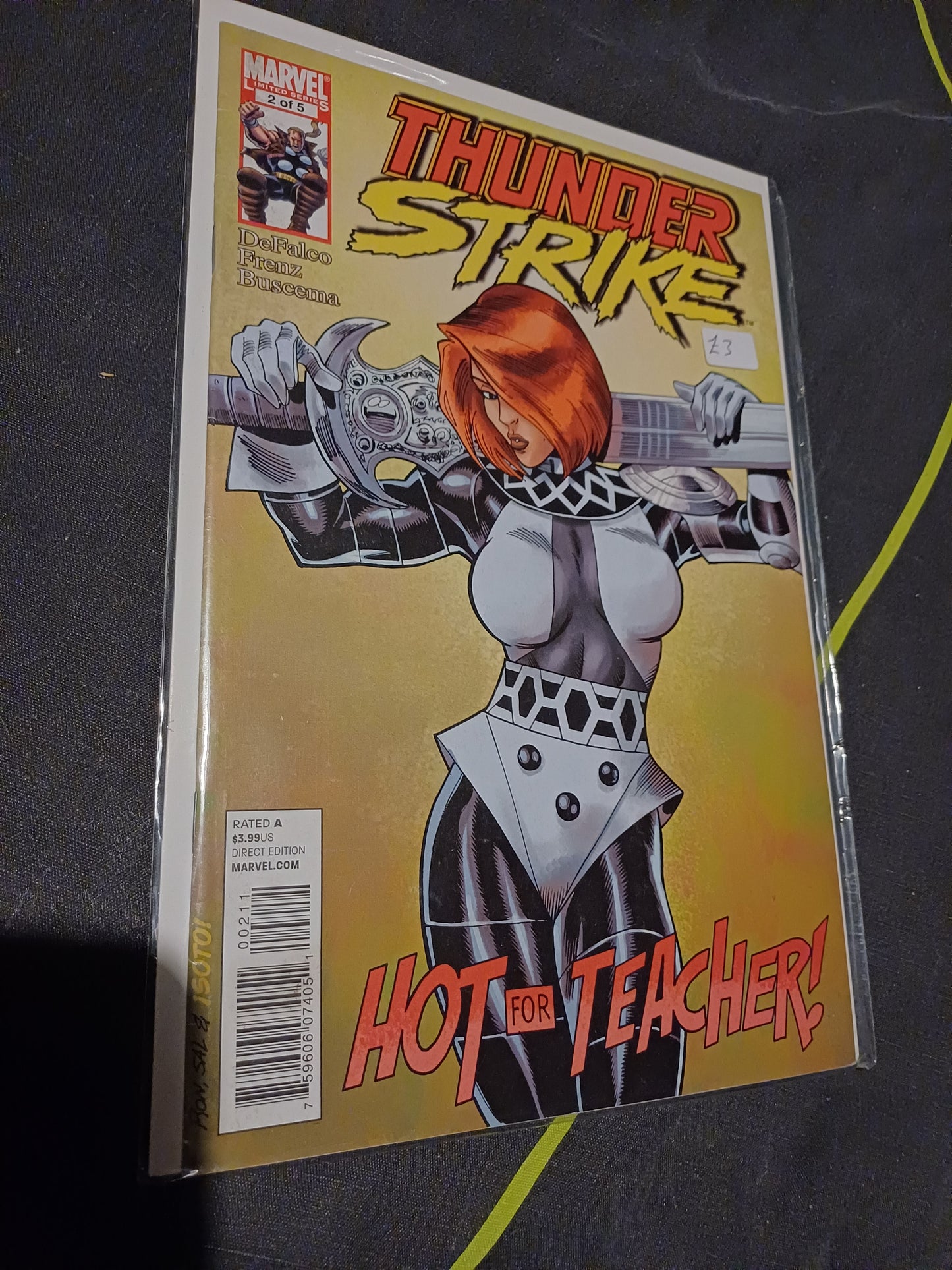 Thunder Strike issue 2 marvel limited series