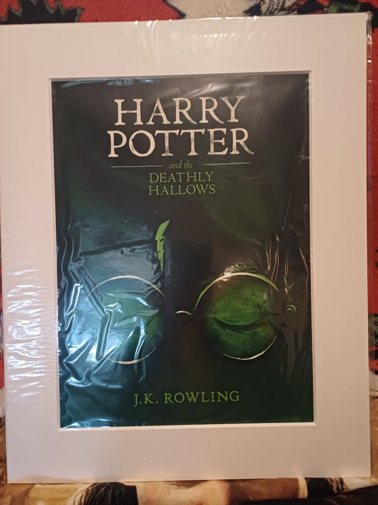 Harry Potter and the Deathly Hallows by Olly Moss Pottermore 18" x 24" inches