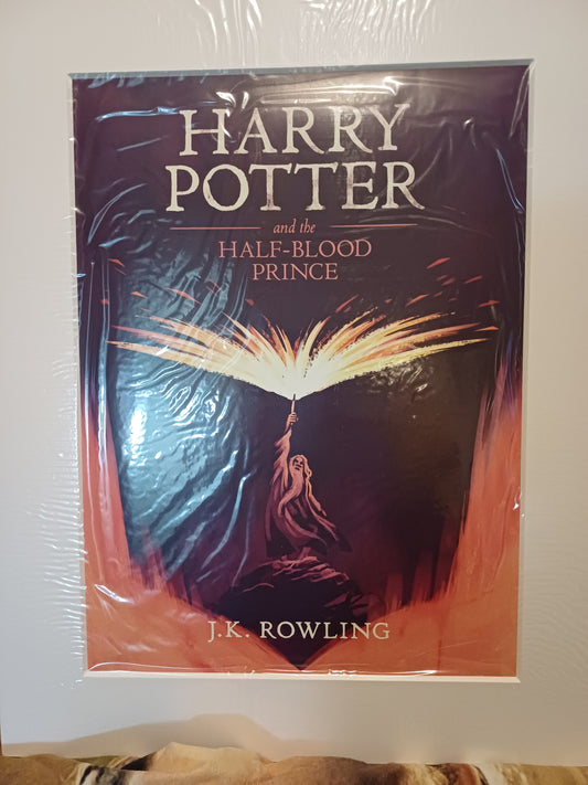 Harry Potter and the Half-Blood Prince by Olly Moss Pottermore 18" x 24" inches